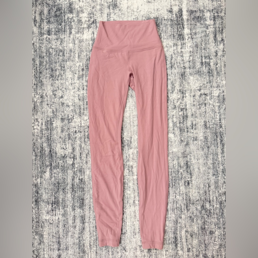 Lululemon Align Pant 28" in Pink Puff